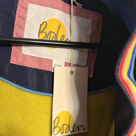 ❤️💛💙💕 Girl's Boden Coat - Picture 5 of 8